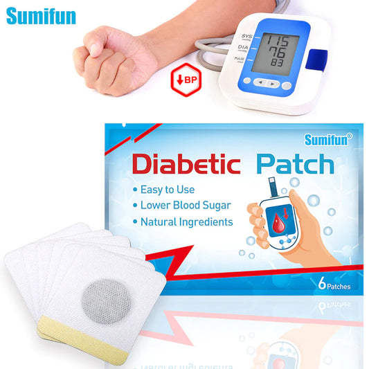🩹DIABETIC PARCH - 6 PARCHES PARA REGULAR DIABETES - 100% NATURAL🌿